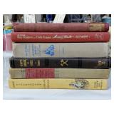 6 vintage hardback books 2 are FIRST EDITIONS