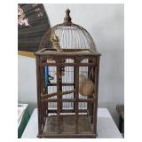 31' TALL Victorian dome top antique bird cage