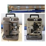 BELL & HOWELL 2 projectors + Da Lite movie screen