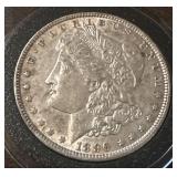1896 P Morgan US silver dollar HIGH GRADE