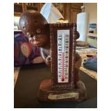 DIAPER DAN black americana thermometer 1940s
