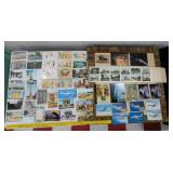 50pc lot vintage postcards
