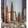 NEW August & Leo Glitter Bottle Brush Trees Set