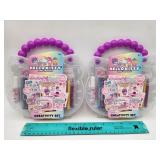 NEW Lot of 2 Hello Kitty Creativity Set Case