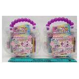 NEW Lot of 2 Hello Kitty Creativity Set Case