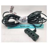 Green Multiplug Extension Cord