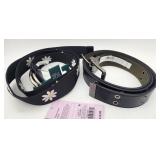 NEW Lot of 2 Belts