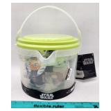 NEW Disney Star Wars Bath Bucket Mini Figure Set
