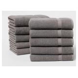NEW 10pk Towel Dark Gray- Room Essentials