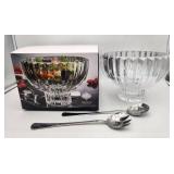 Godinger FIRE & ICE BOWL W/ SERVERS