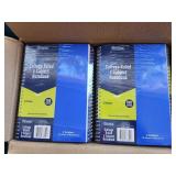 NEW Case Pack of 48 College Ruled 2 Subject