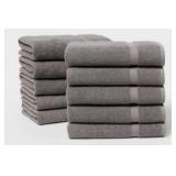 NEW 10pk Batt Towel Bundle Dark Gray- Room