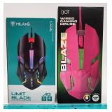 NEW Lot of 2 Gaming Mice