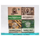 NEW Lot of 4 Dr Squatch Soap