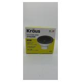 Kraus Kitchen Sink Strainer (Black)