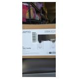 Hampton Bay Regan 2-Light Vanity (Matte Black)