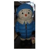 2ft LED St. Bernard Snowman