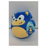 New Original Squishmallows Sonic The Hedgehog