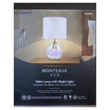 New Monteaux Table Light with Nightlight