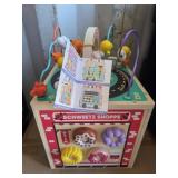 New FAO Schwarz Toy Wood Play Set Smart City