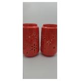 Holiday Style Glass Lantern