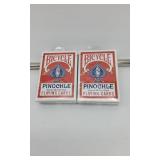 2 New Bicycle Pinochile Playing Cards 48ct