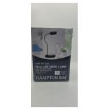 Hampton Bay 15in LED Desk Lamp Black & Gold