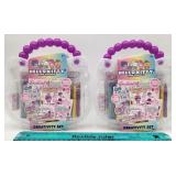 NEW Lot of 2 Hello Kitty Creativity Set Cases