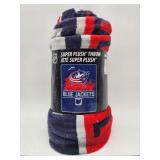 NEW NHL Columbus Blue Jackets Micro Throw Blanket
