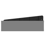 NEW Lot of 2 Project 62 - 18inHook Rail with