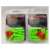 NEW Lot of 2 Packs Easton Archery Super Nock