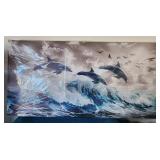 NEW Dolphins Wall Hanging