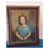 Antique Framed Painting - Professionally R