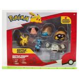 NEW Pokï¿½mon Battle Ready Mini Figure Set- 6pk