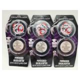 NEW Lot of 3 Nightmare Before Christmas Powdered