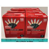 NEW Lot of 6 Festive Voice Indoor/Outdoor Clear