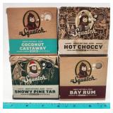 NEW Lot of 4 Dr Squatch Soap