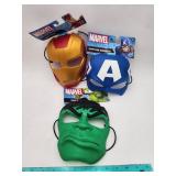 NEW Lot 3 Marvel Masks