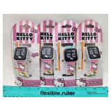 NEW Lot of 4 Hello Kitty LED Watches