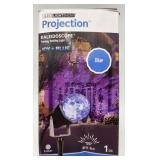 Kaleidoscope Icy Blue Projection