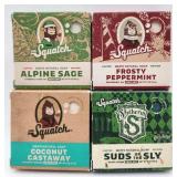 NEW Lot of 4 Dr Squatch Soap