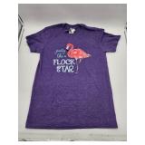 NEW oft FitParty LikeA Flock Star Adult T- shirt
