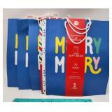 NEW Lot of 4 Hallmark Larg Gift Bags 3ct
