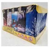 NEW Pack of 50 Clipper Refillable Lighters