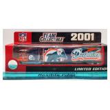 NEW Miami Dolphins 2001 Tractor Trailer Diecast