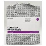 NEW Room ssentials Microfiber SheetSet- Gray