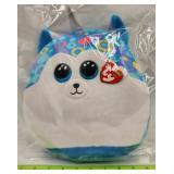 NEW TY Squish-A-Boo Helena Husky 10 Inch Plush