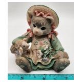 Vintage Calico Kittens "Blossoms of Friendship"