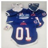 NEW Lot of 3 Mlb Chicago Cubs Pet Jersey Large