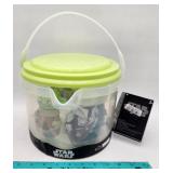 NEW Disney Star Wars Bath Bucket Mini Figure Set